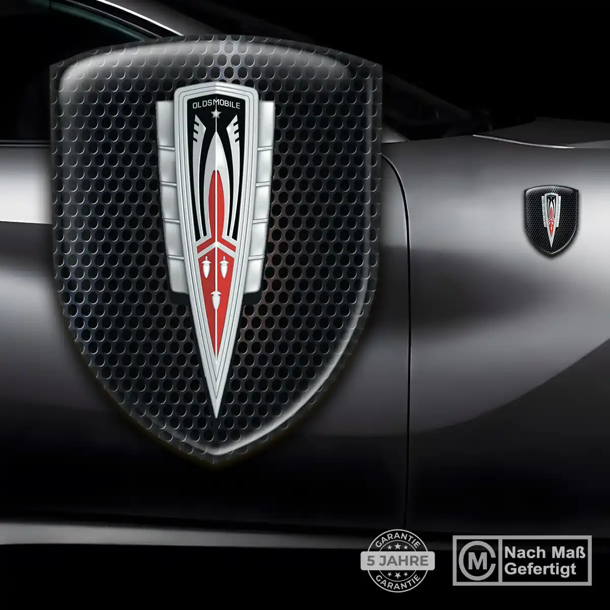 Oldsmobile Emblem Aufkleber Erstklassige Qualität