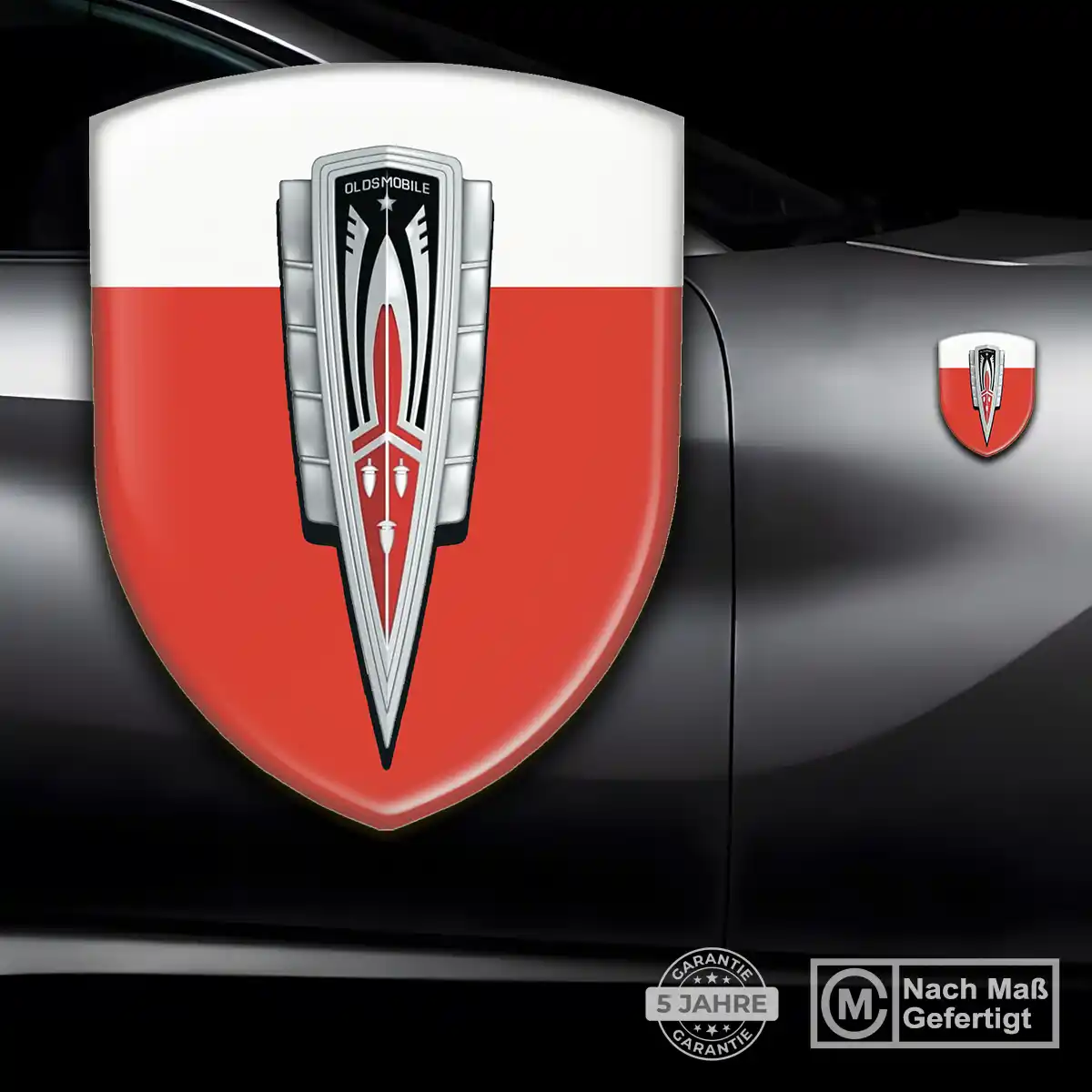 Oldsmobile Emblem Aufkleber Hochwertiges Harz