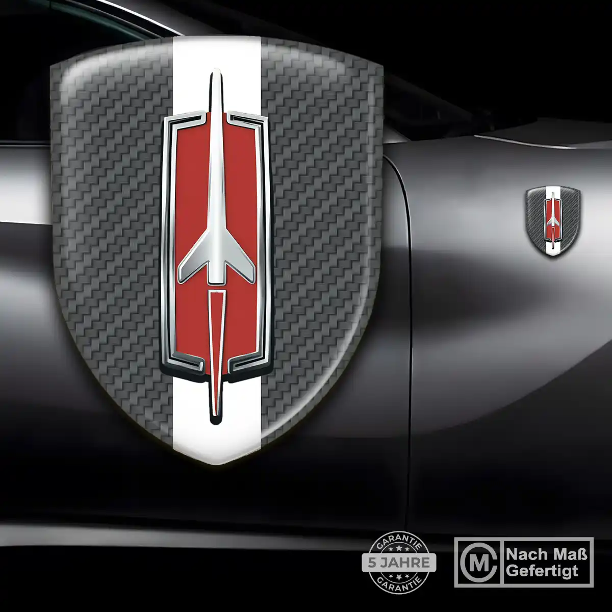 Oldsmobile Emblem Aufkleber Interieurdesign