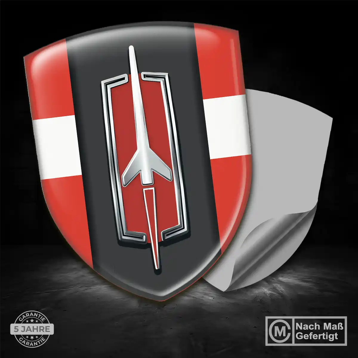 Oldsmobile Emblem Aufkleber Luxus-Edition