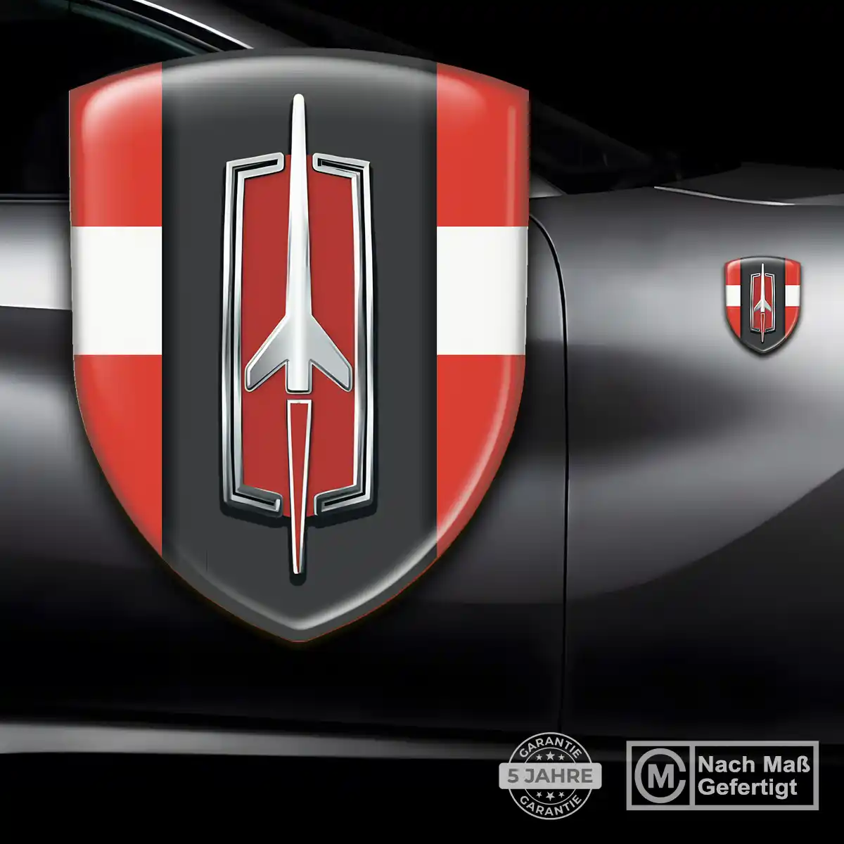 Oldsmobile Emblem Aufkleber Luxus-Edition
