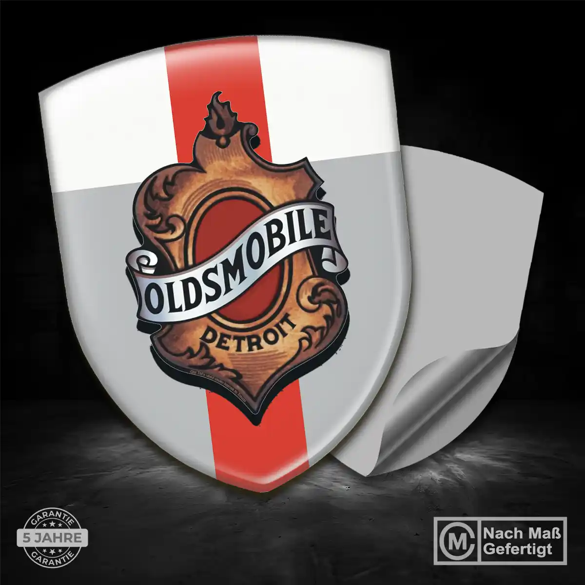 Oldsmobile Emblem Aufkleber Premium-Edition