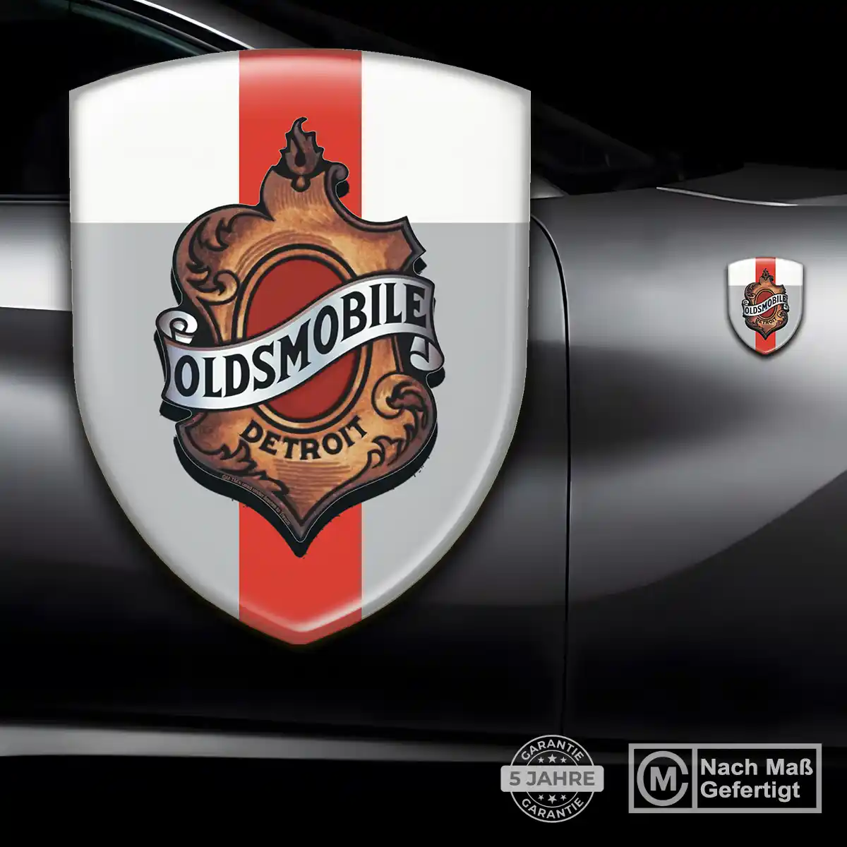Oldsmobile Emblem Aufkleber Premium-Edition