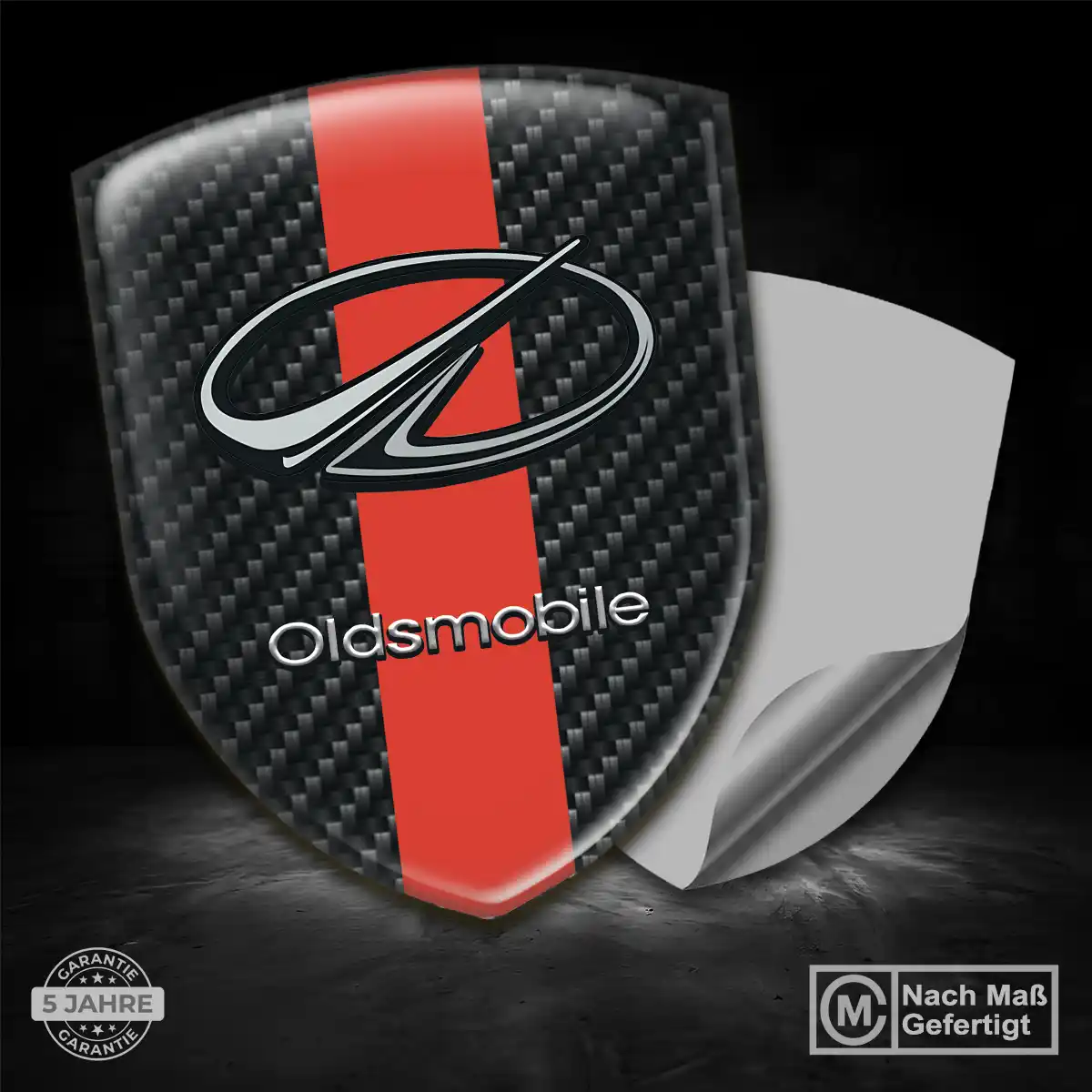 Oldsmobile Emblem Aufkleber Tuningfahrzeug