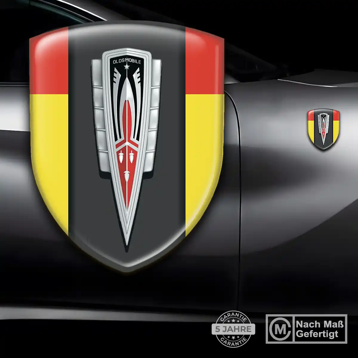 Oldsmobile Emblem Aufkleber Wappen Ausdrucksstarkes Design