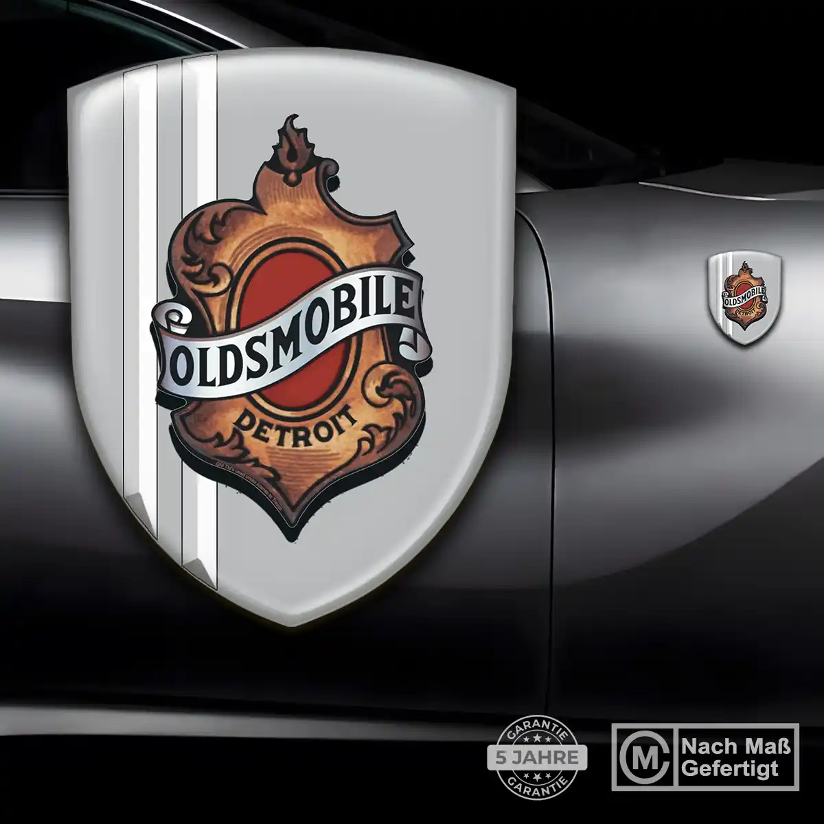 Oldsmobile Emblem Aufkleber Wappen Auto Edles Design