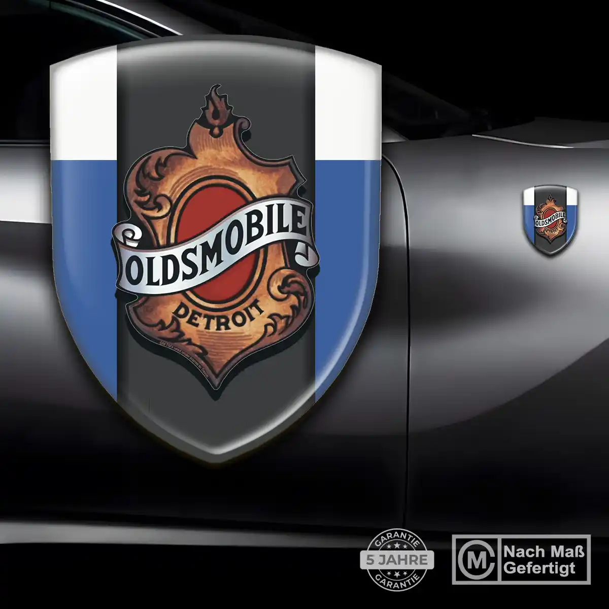 Oldsmobile Emblem Aufkleber Wappen Auto Elegantes Design