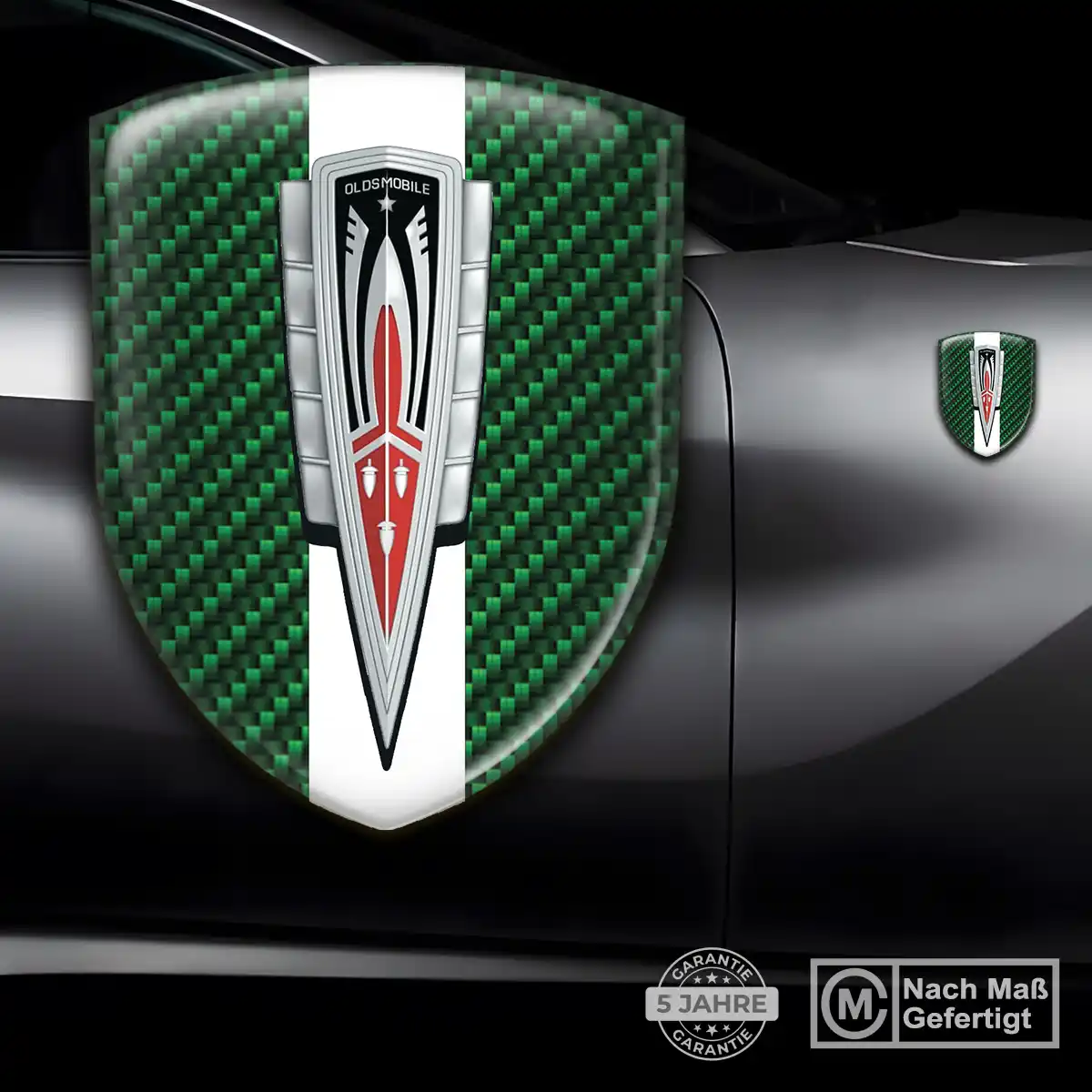 Oldsmobile Emblem Aufkleber Wappen Auto Premiumqualität