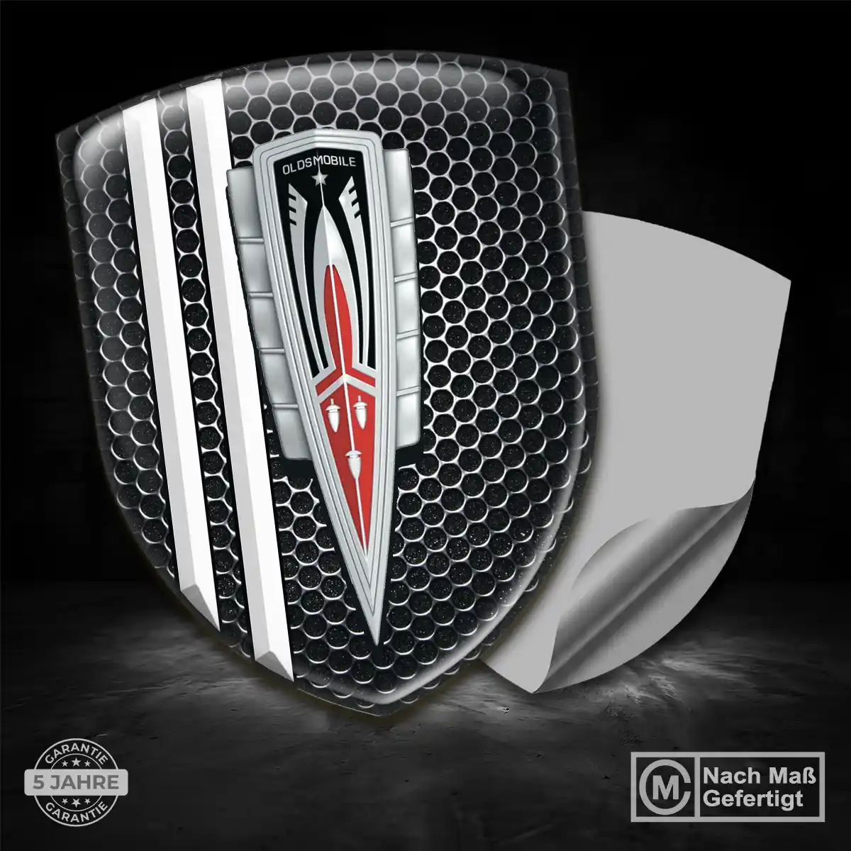 Oldsmobile Emblem Aufkleber Wappen Edles Design