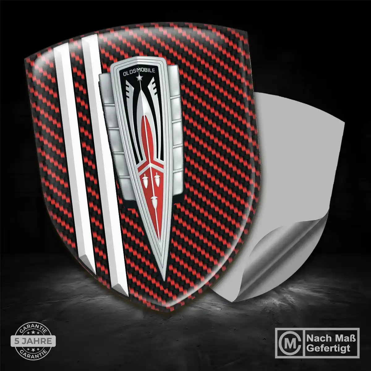 Oldsmobile Emblem Aufkleber Wappen Elegantes Design