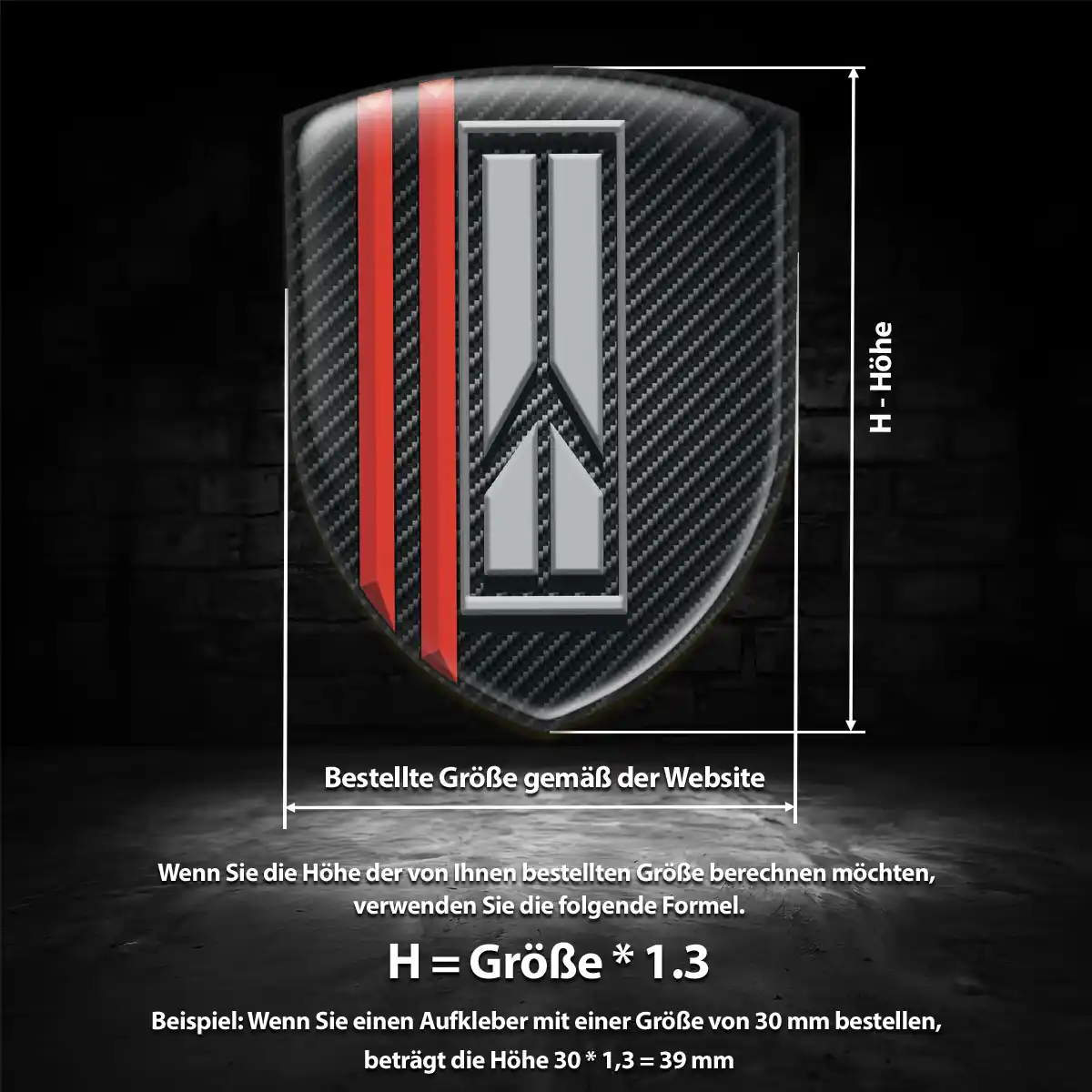 Oldsmobile Emblem Aufkleber Wappen Exterieurdesign
