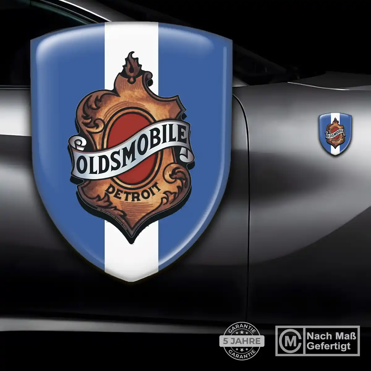 Oldsmobile Emblem Aufkleber Wappen Interieurdesign