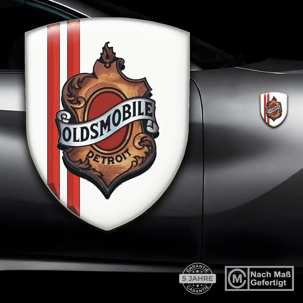 Oldsmobile Emblem Aufkleber Wappen Modernes Design