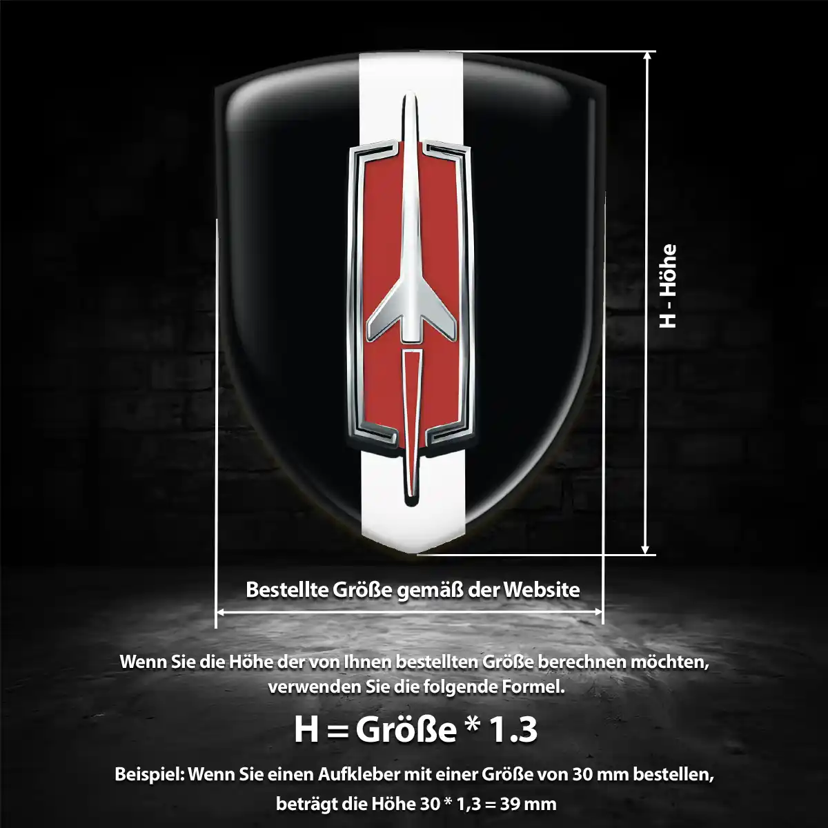 Oldsmobile Emblem Auto Edles Design