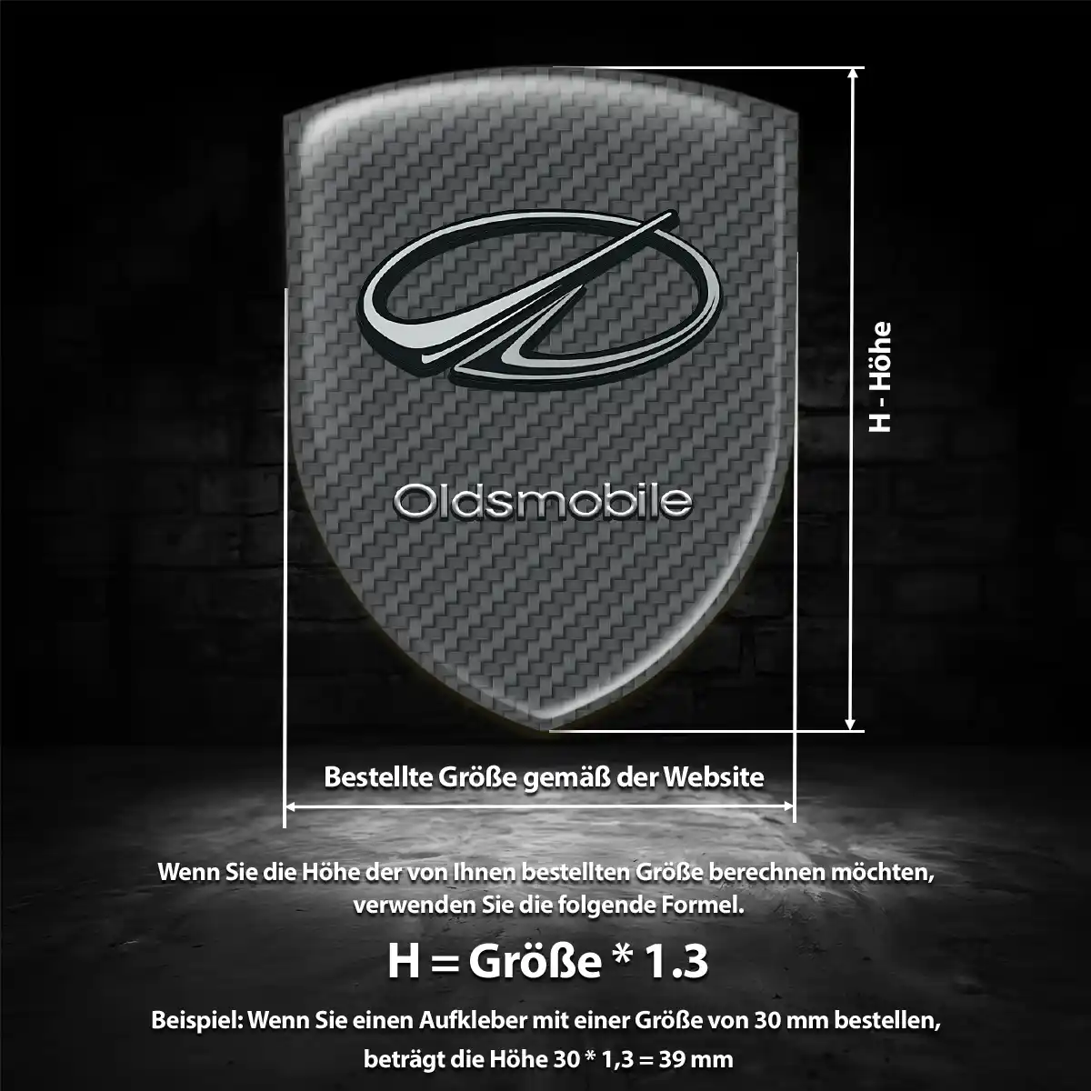 Oldsmobile Emblem Auto Exterieurdesign
