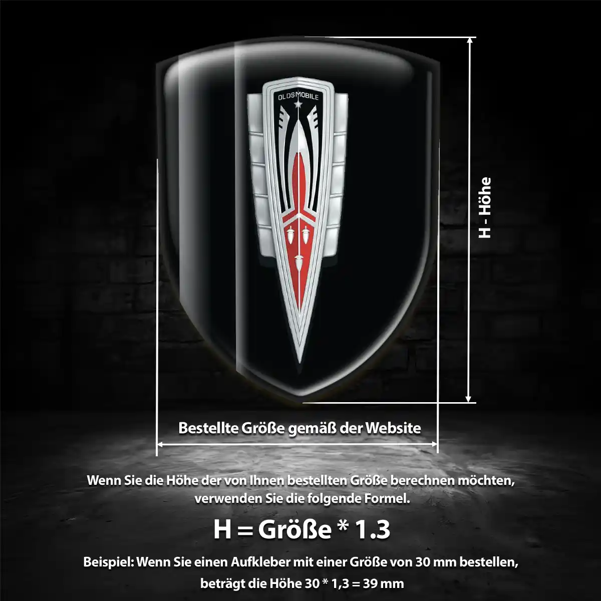 Oldsmobile Emblem Elegantes Design