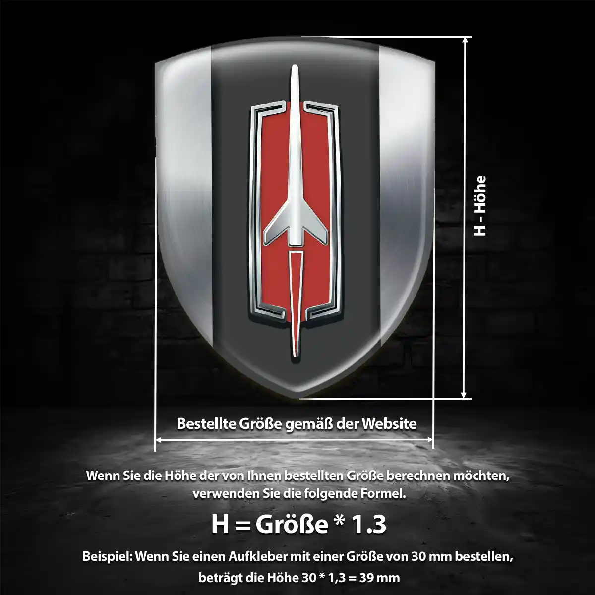 Oldsmobile Emblem Interieurdesign