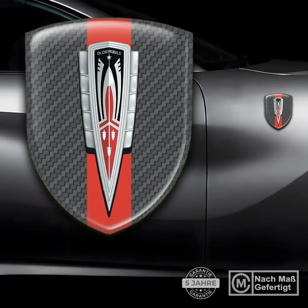 Oldsmobile Emblem Wappen Aufkleber Auto Exterieurdesign