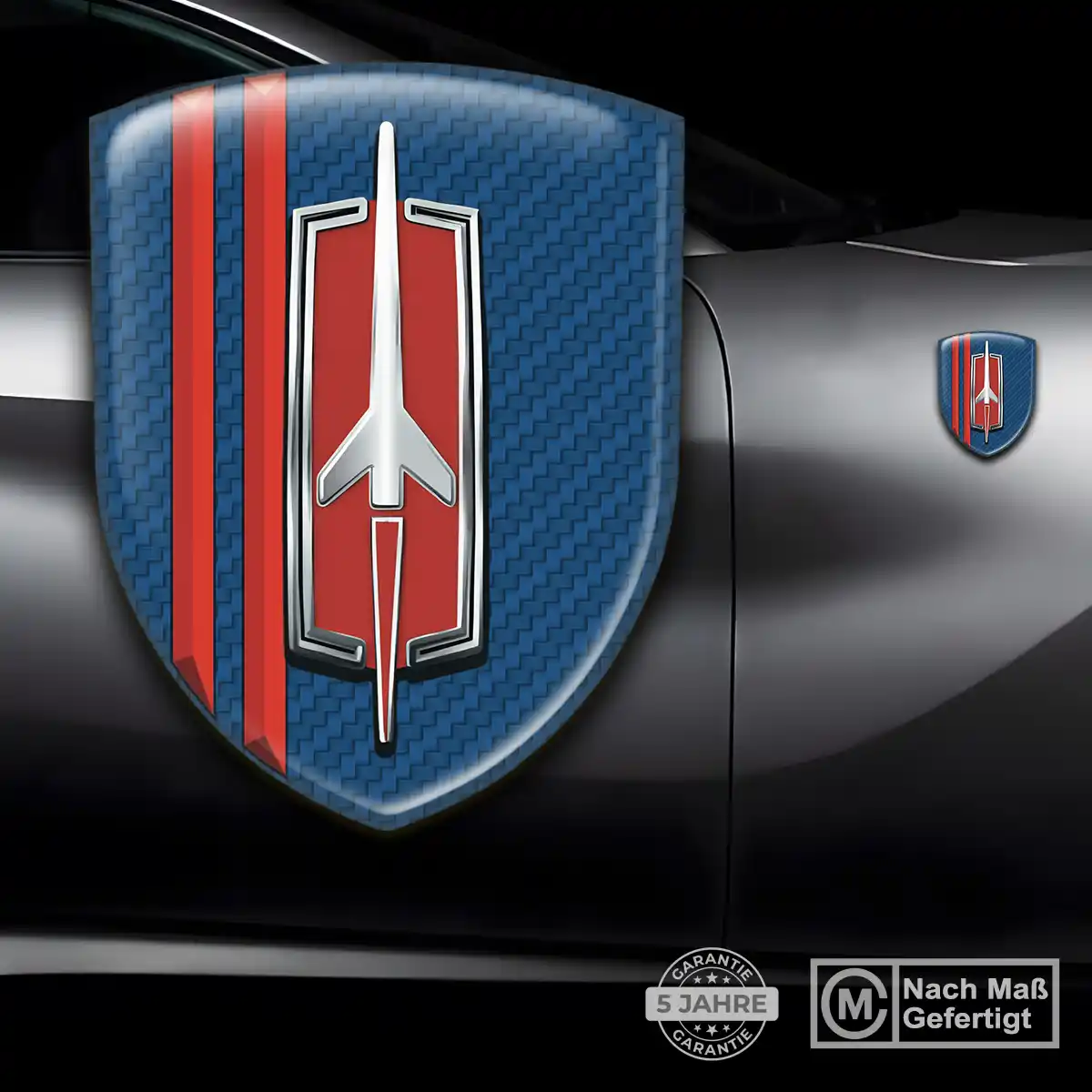 Oldsmobile Emblem Wappen Aufkleber Auto Hochwertiges Harz