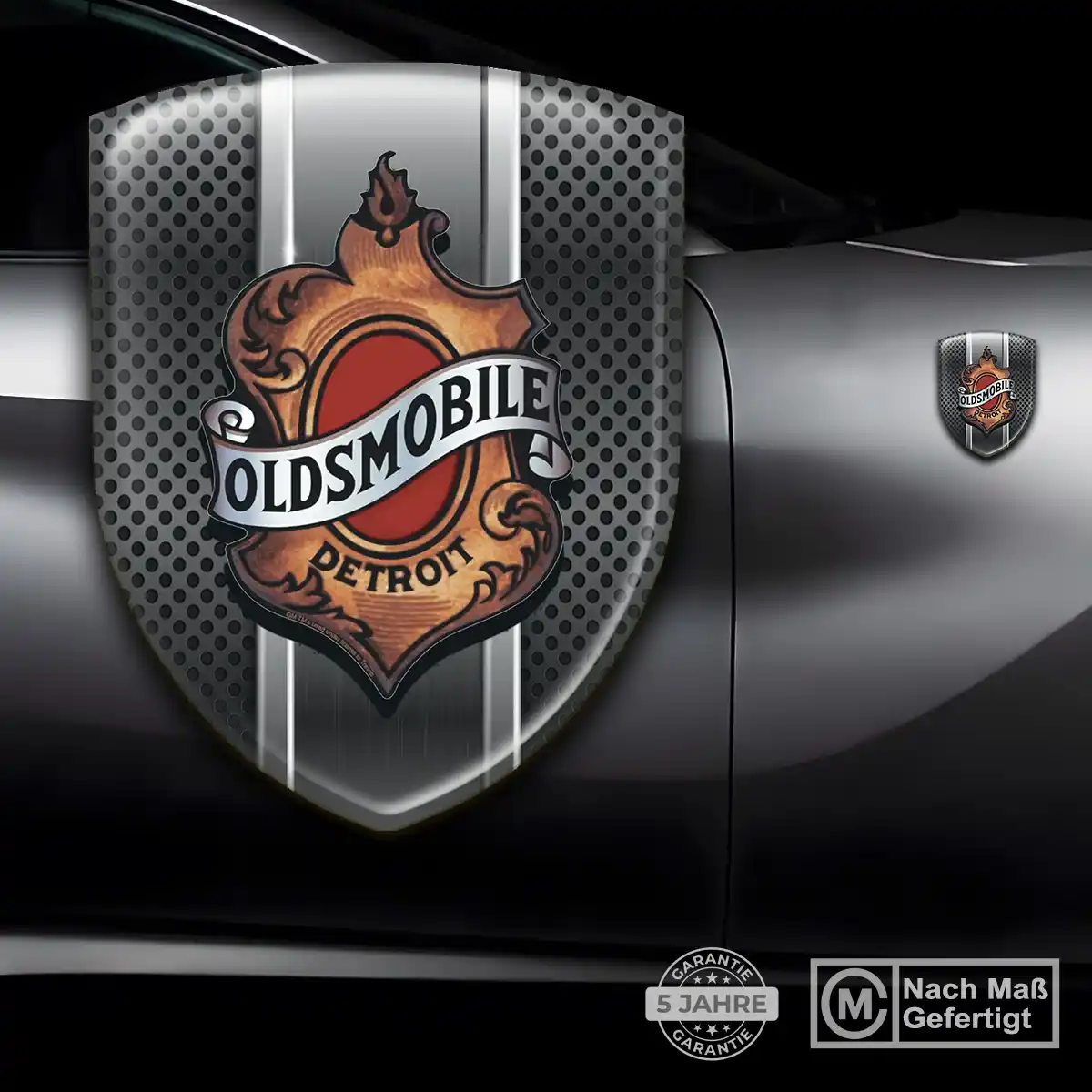 Oldsmobile Emblem Wappen Aufkleber Auto Limitierte Auflage