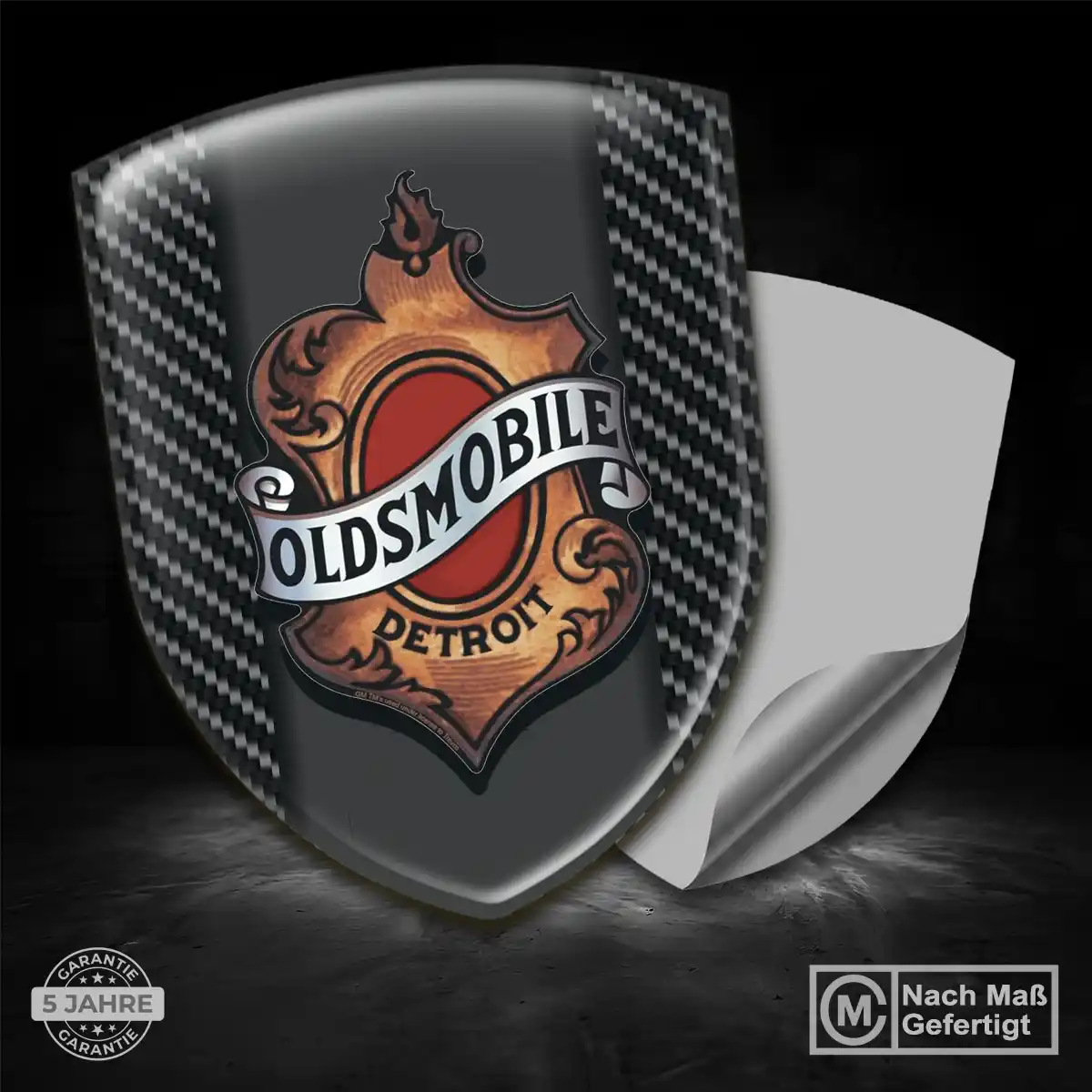 Oldsmobile Emblem Wappen Aufkleber Auto Modernes Design