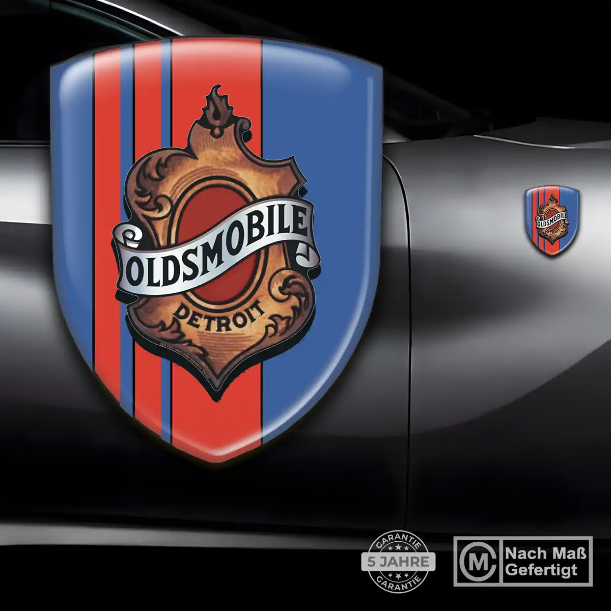 Oldsmobile Emblem Wappen Aufkleber Auto Premiumqualität
