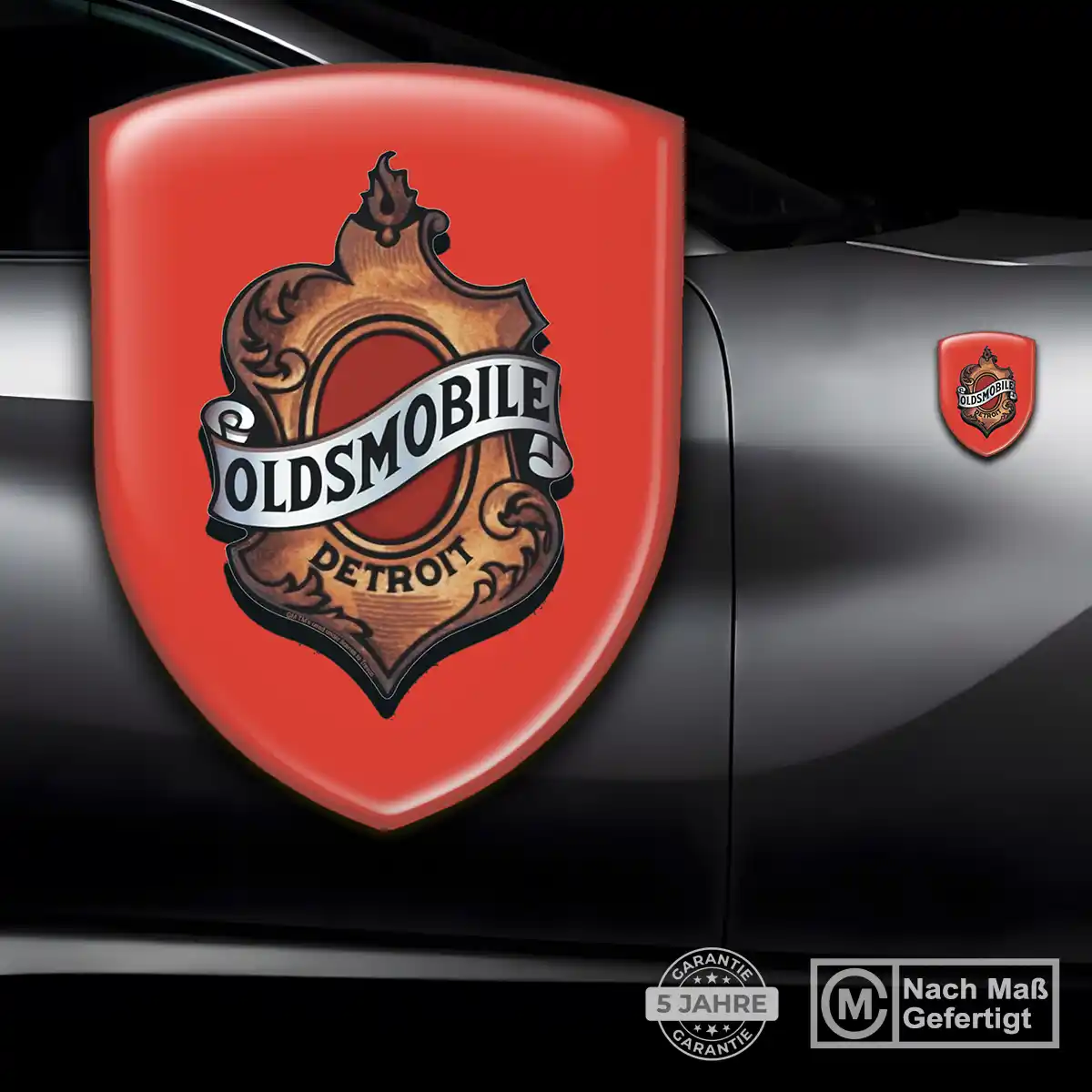 Oldsmobile Emblem Wappen Aufkleber Edles Design