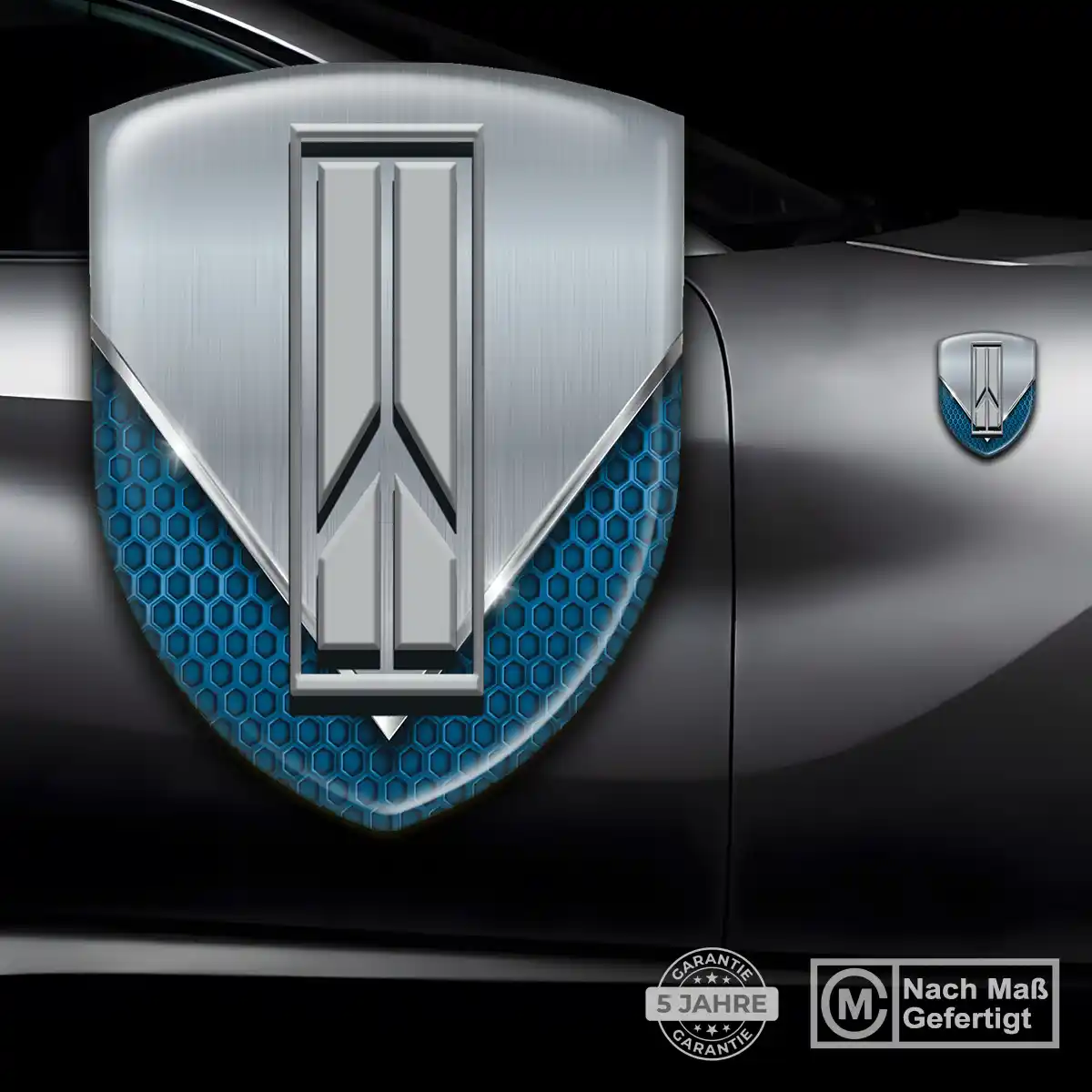 Oldsmobile Emblem Wappen Aufkleber Exterieurdesign