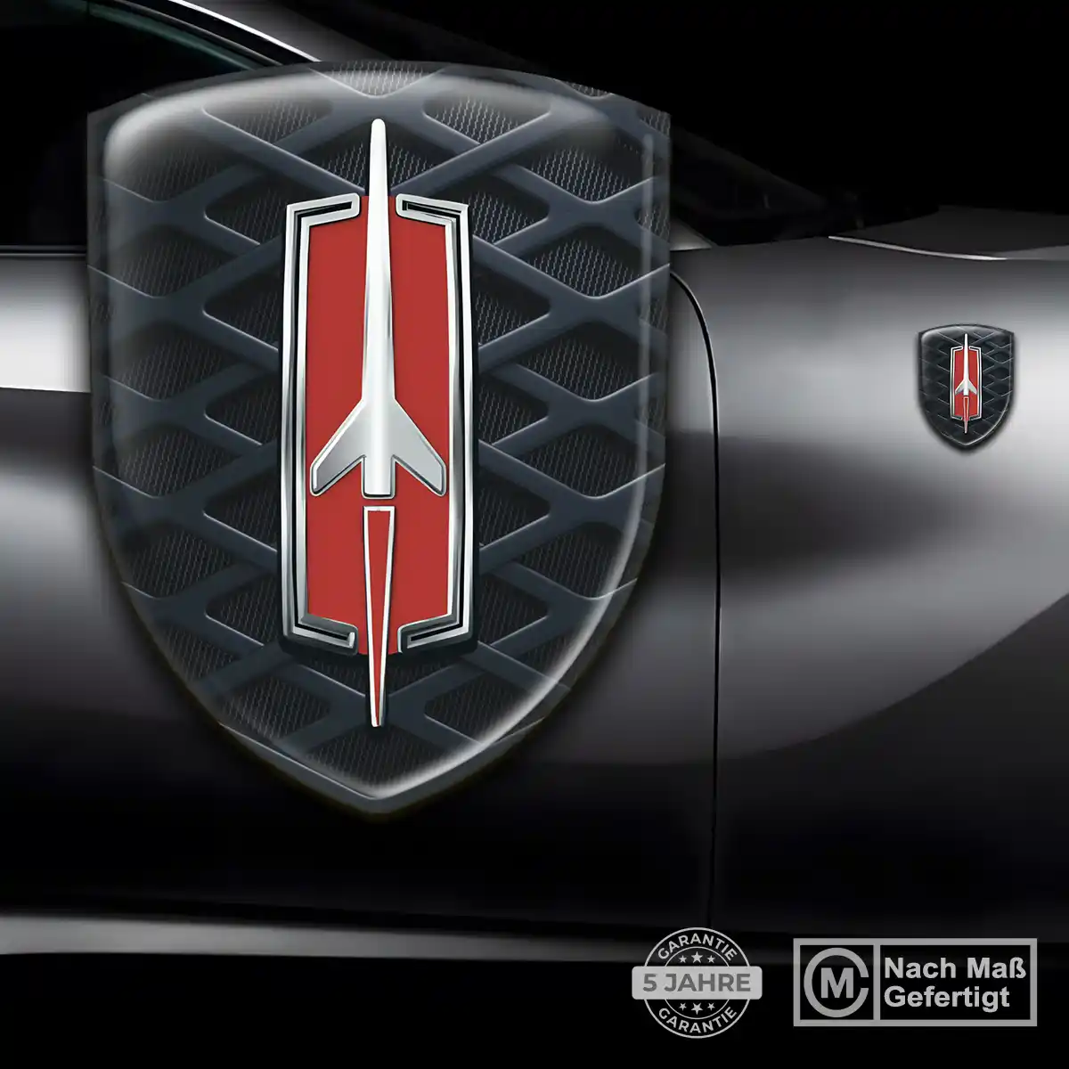 Oldsmobile Emblem Wappen Aufkleber Hochwertiges Harz