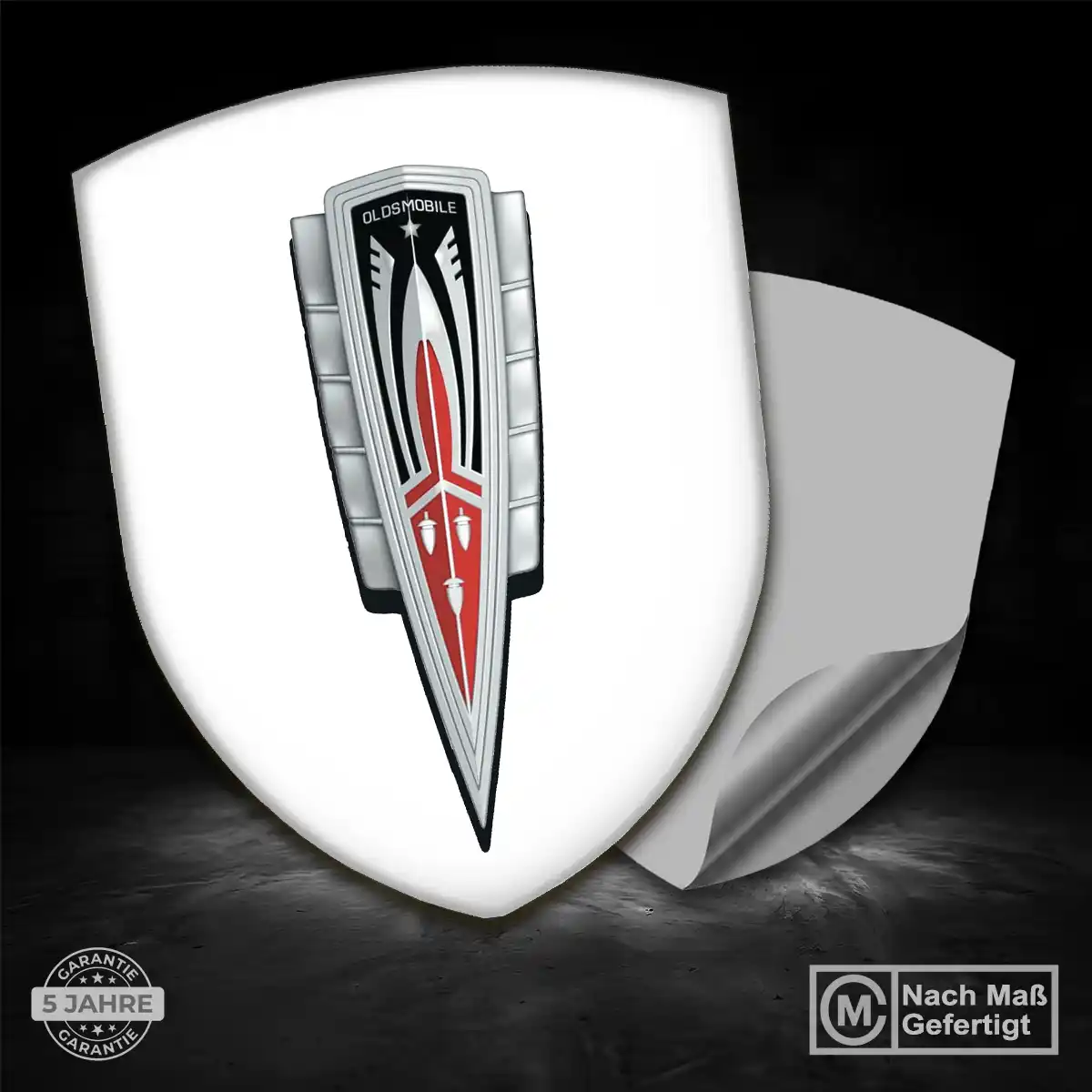 Oldsmobile Emblem Wappen Aufkleber Limitierte Auflage