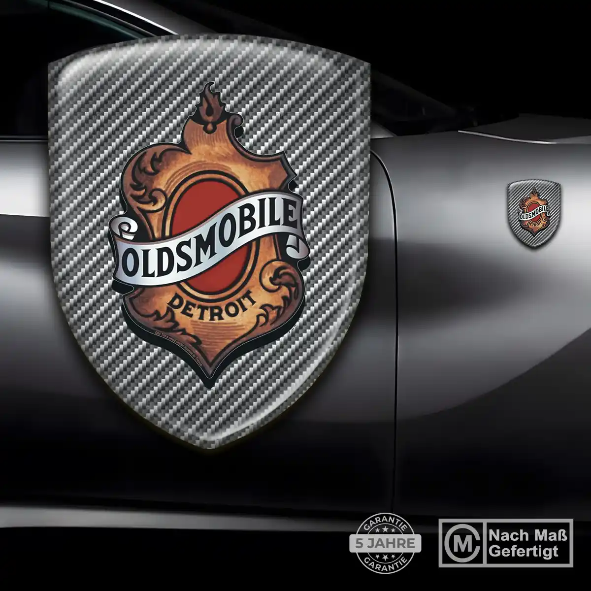 Oldsmobile Emblem Wappen Aufkleber Premiumqualität