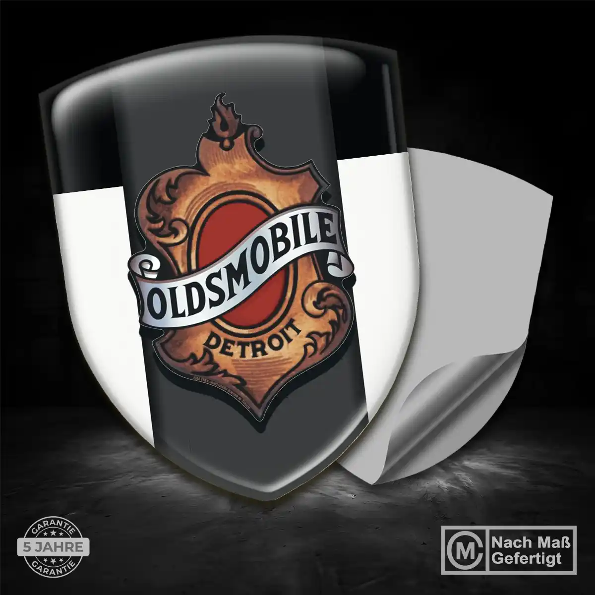 Oldsmobile Emblem Wappen Hochwertiges Harz