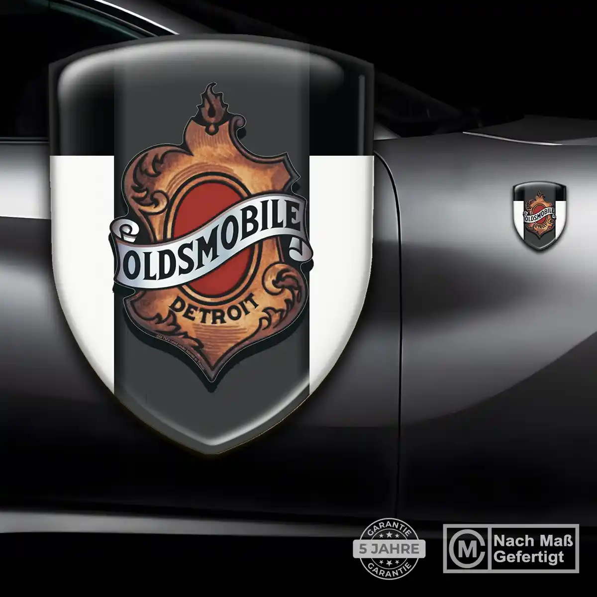 Oldsmobile Emblem Wappen Hochwertiges Harz