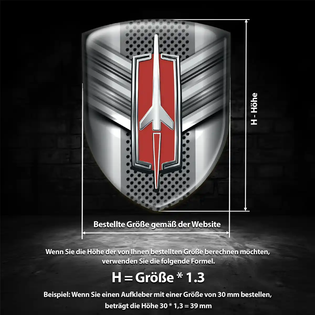 Oldsmobile Emblem Wappen Markenedition