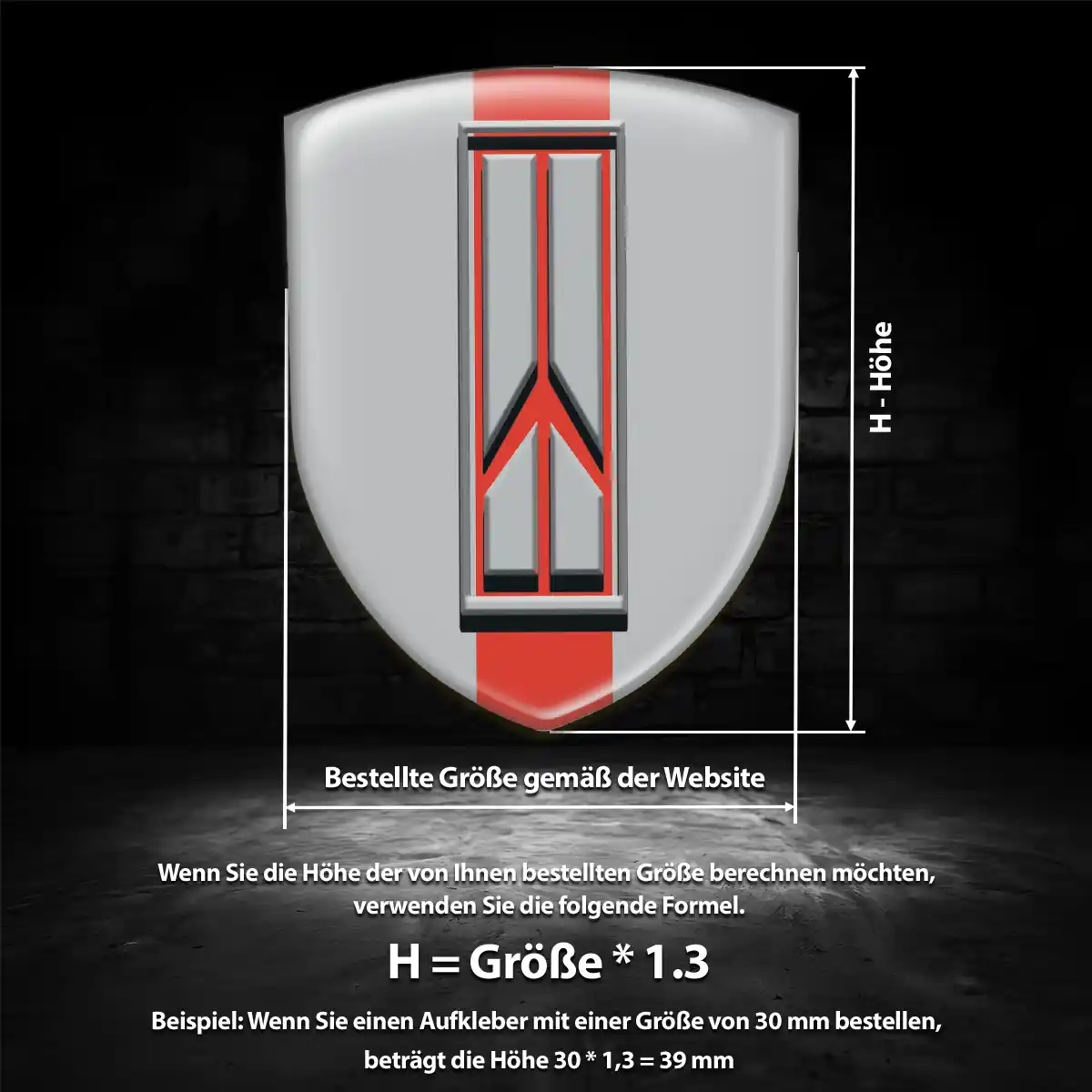Oldsmobile Emblem Wappen Premiumqualität