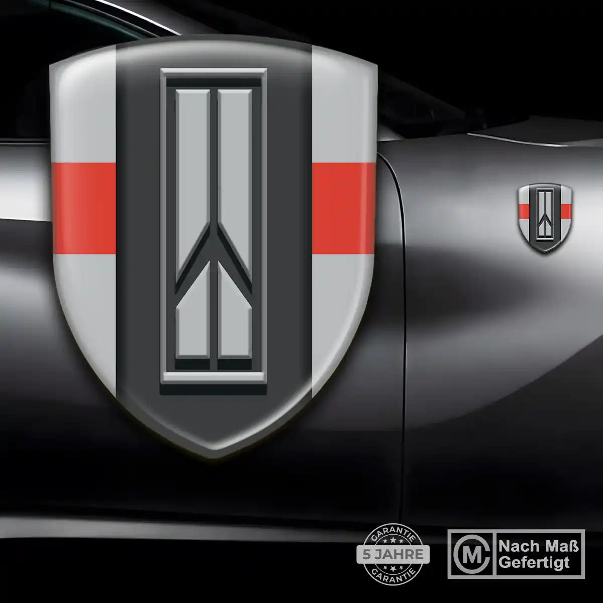 Oldsmobile Emblem Wappen Tuningfahrzeug
