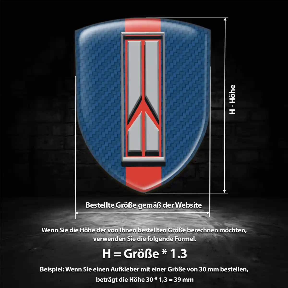 Oldsmobile Embleme Ausdrucksstarkes Design