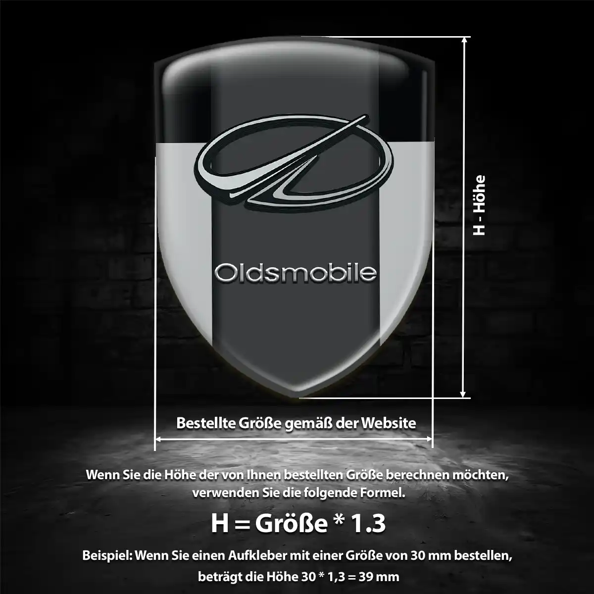 Oldsmobile Embleme Auto Edles Design