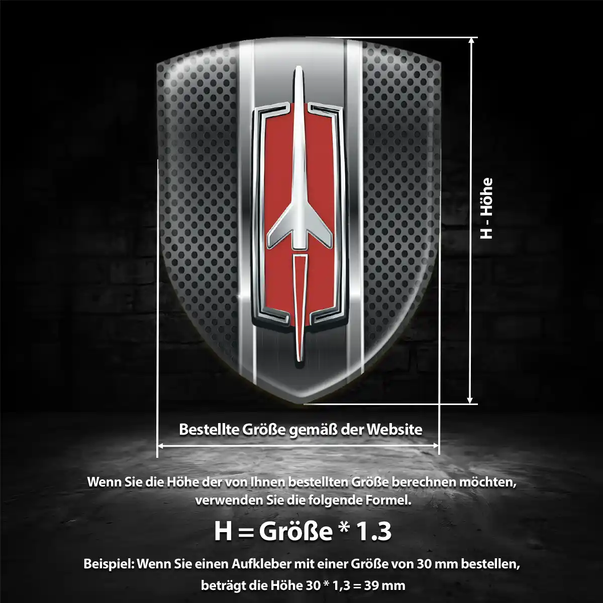 Oldsmobile Embleme Auto Limitierte Auflage