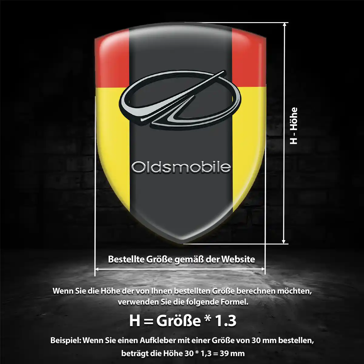 Oldsmobile Embleme Luxus-Edition