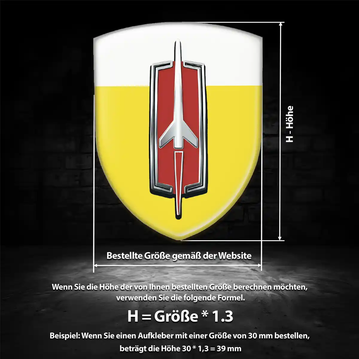 Oldsmobile Embleme Modernes Design
