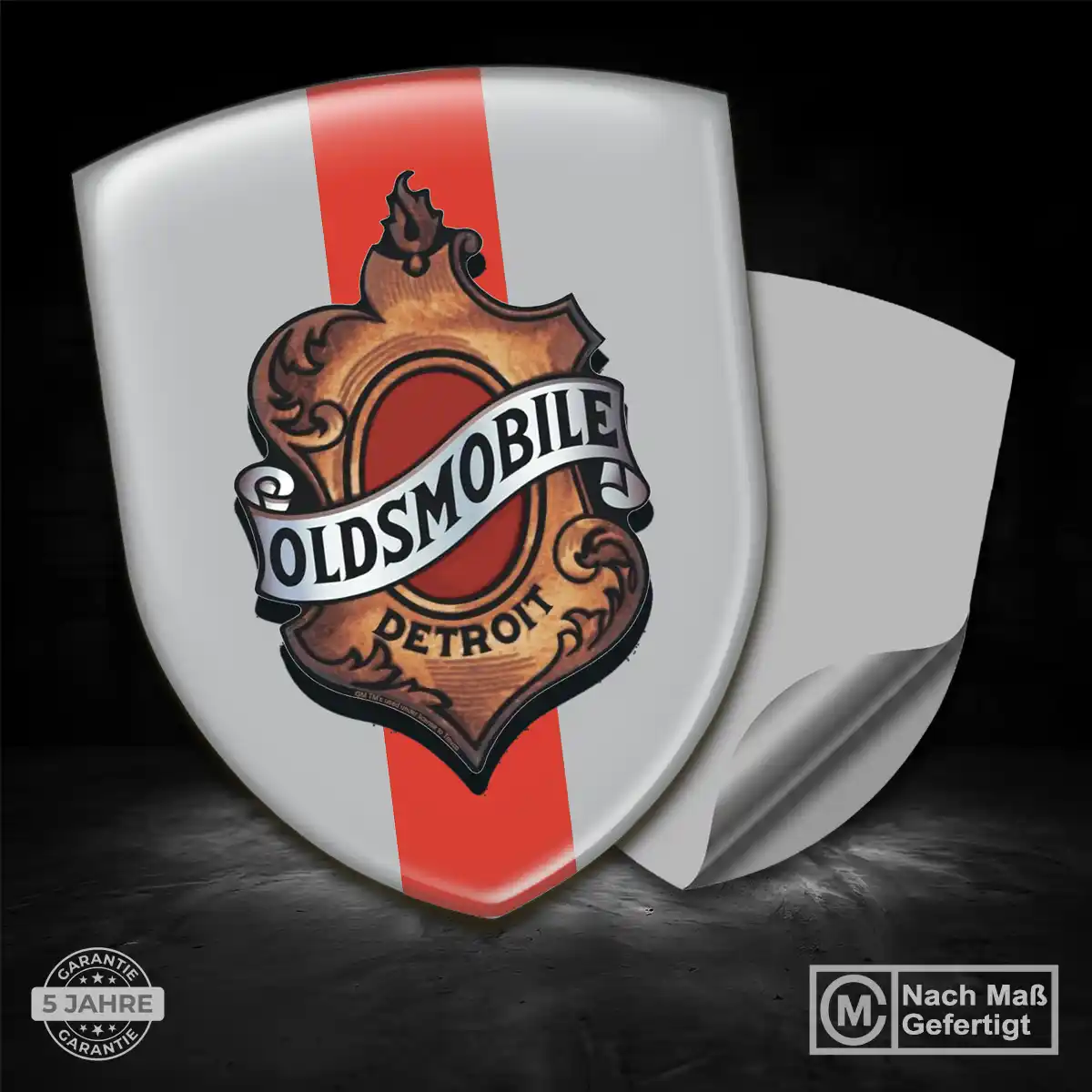Oldsmobile Embleme Silikon Aufkleber Ausdrucksstarkes Design
