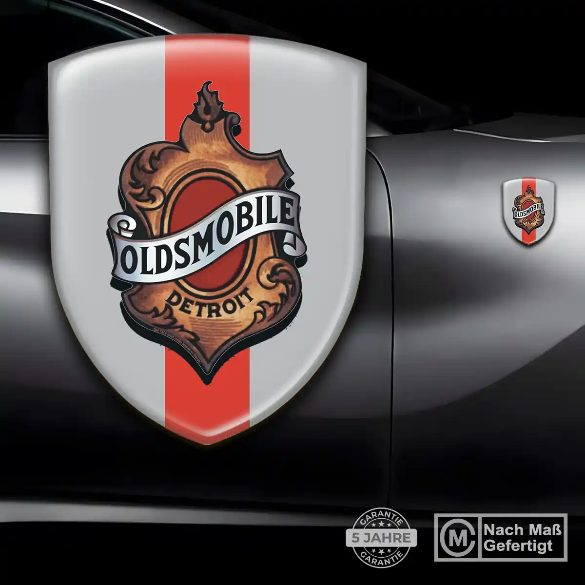 Oldsmobile Embleme Silikon Aufkleber Ausdrucksstarkes Design