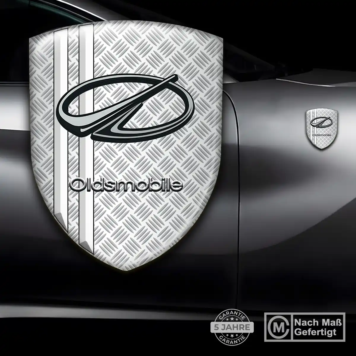 Oldsmobile Embleme Silikon Aufkleber Auto Limitierte Auflage