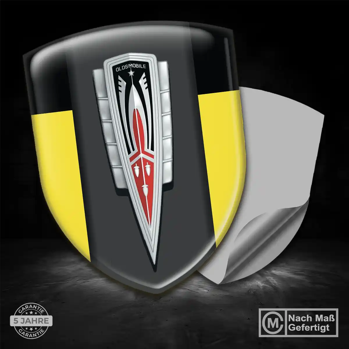 Oldsmobile Embleme Silikon Aufkleber Auto Premium-Edition