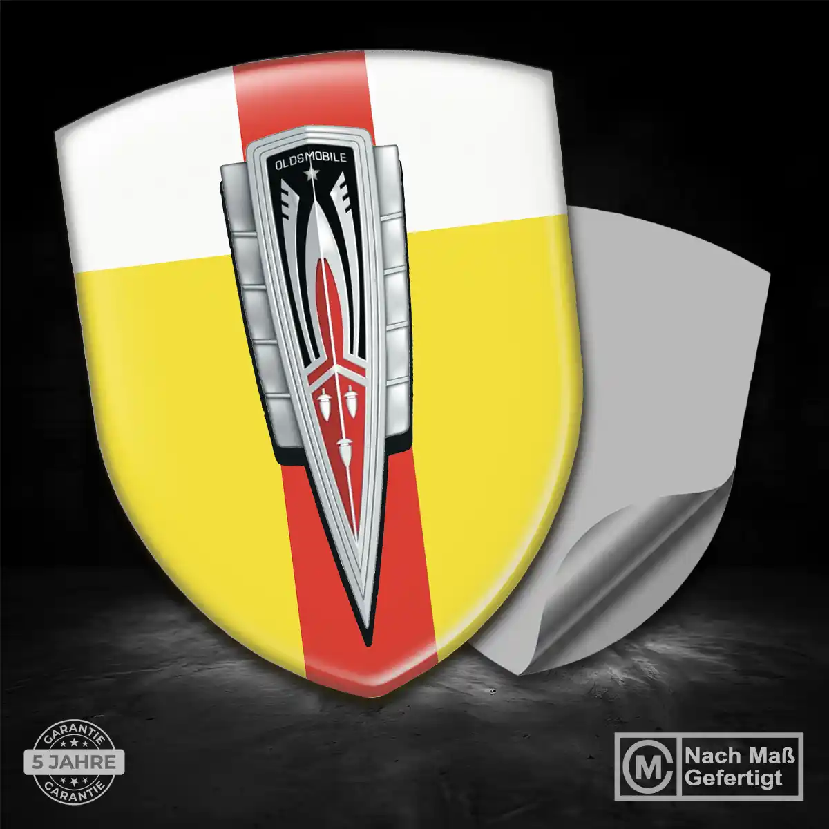 Oldsmobile Embleme Silikon Aufkleber Auto Stilvolles Design