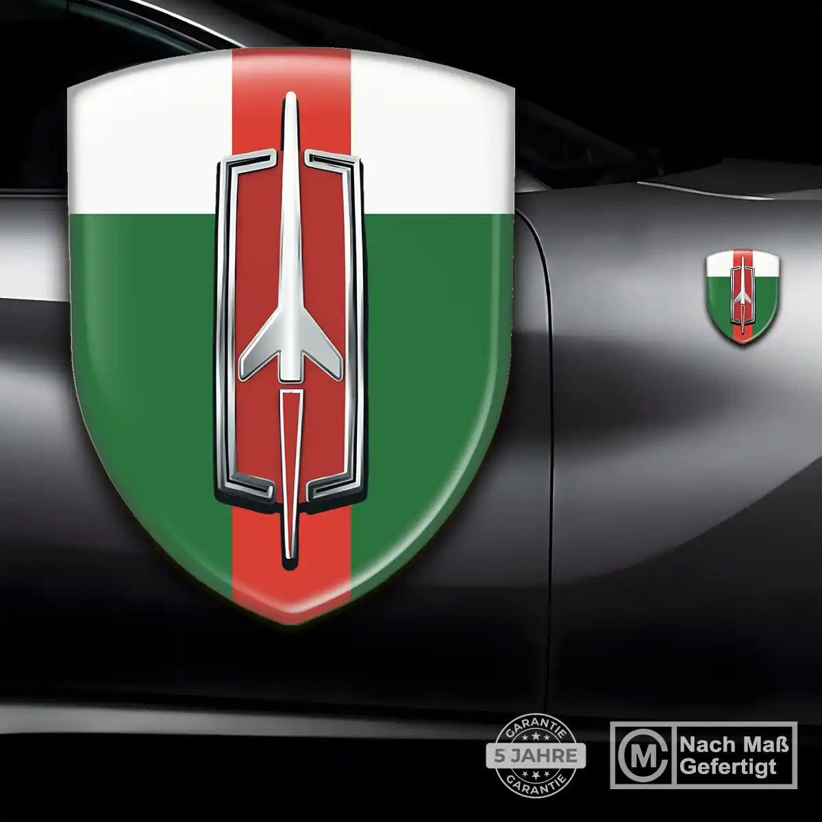 Oldsmobile Embleme Silikon Aufkleber Limitierte Auflage