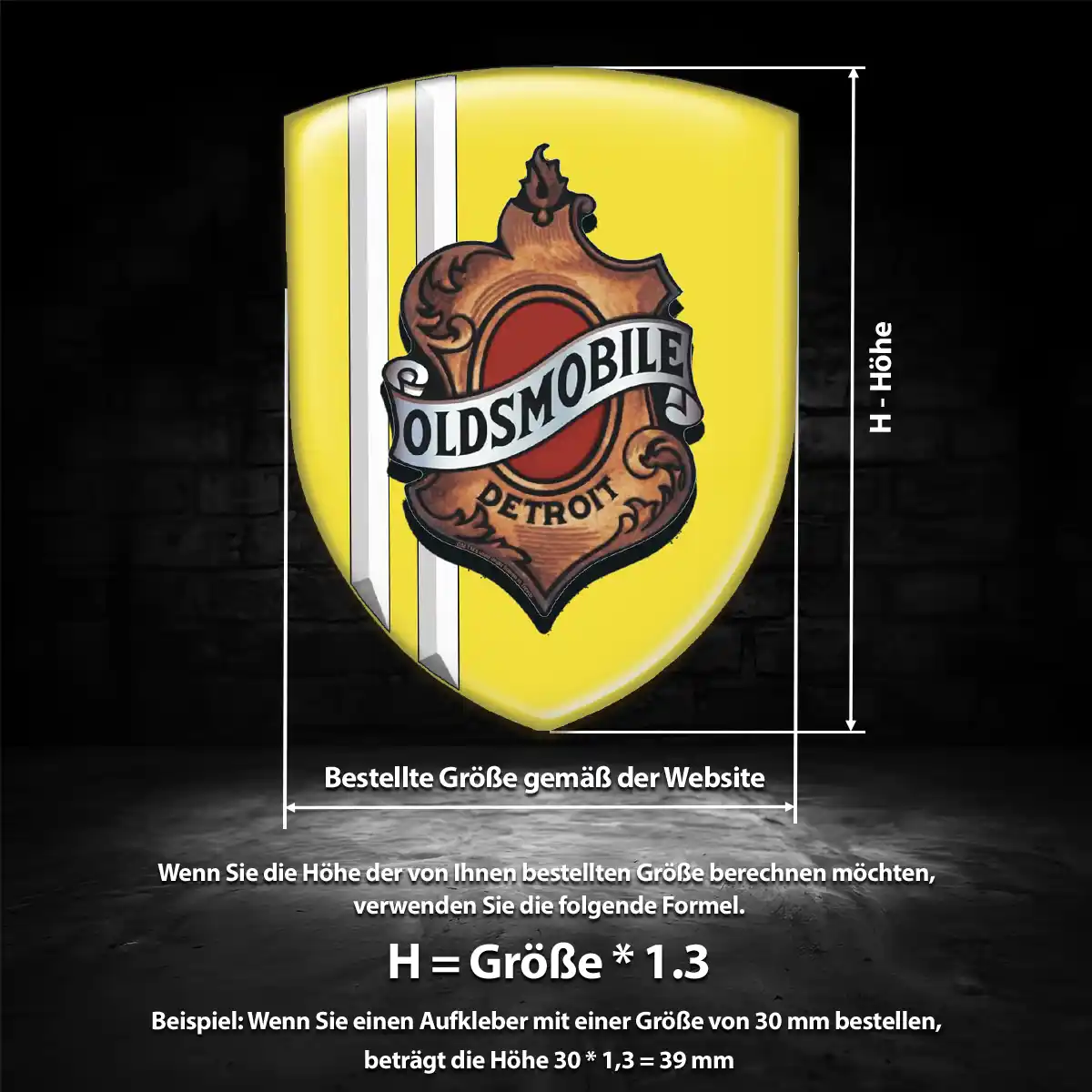 Oldsmobile Embleme Tuningfahrzeug
