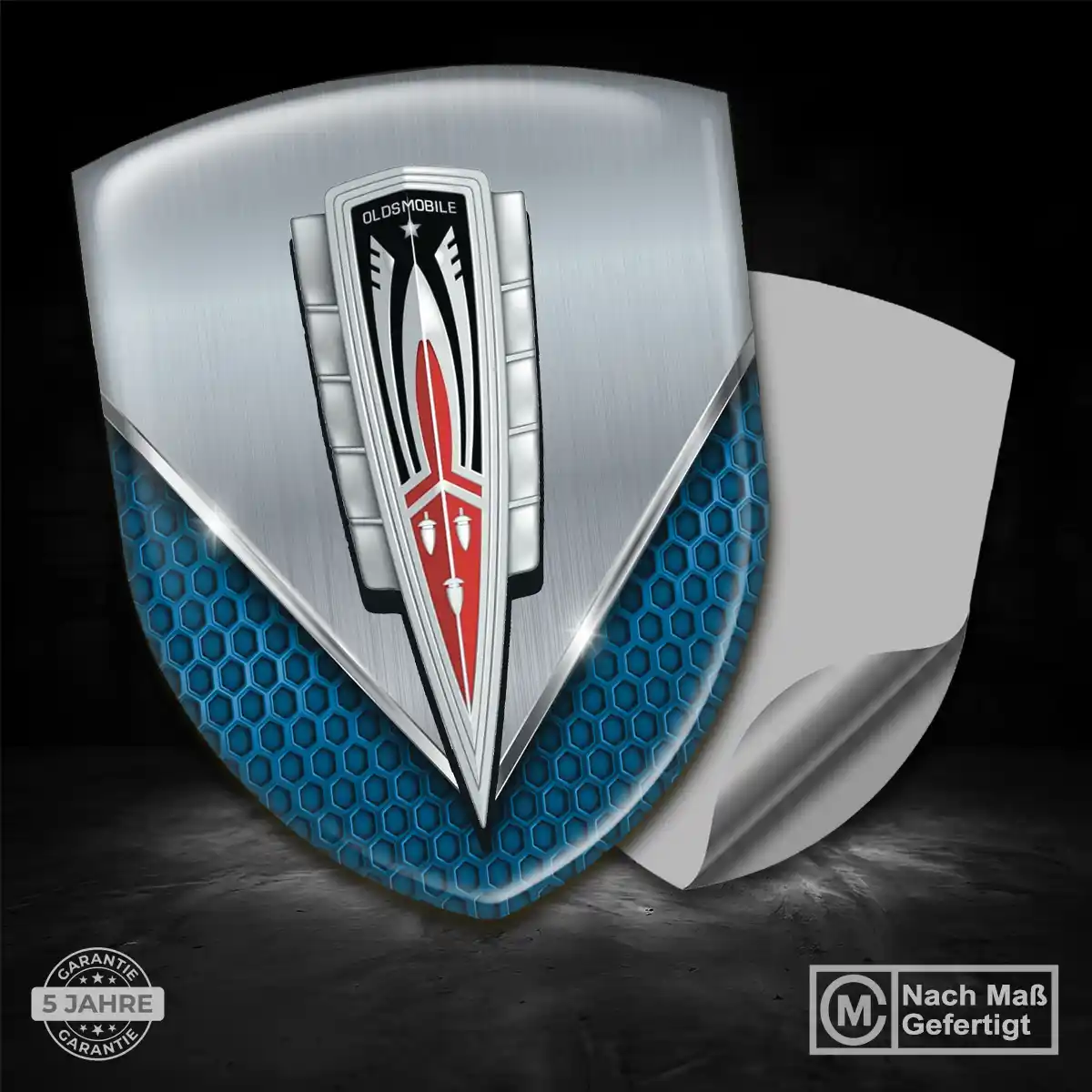 Oldsmobile Silikon Aufkleber Anspruchsvolles Design