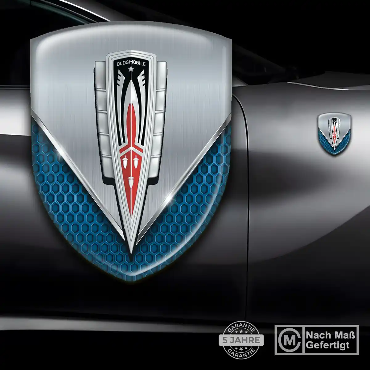 Oldsmobile Silikon Aufkleber Anspruchsvolles Design